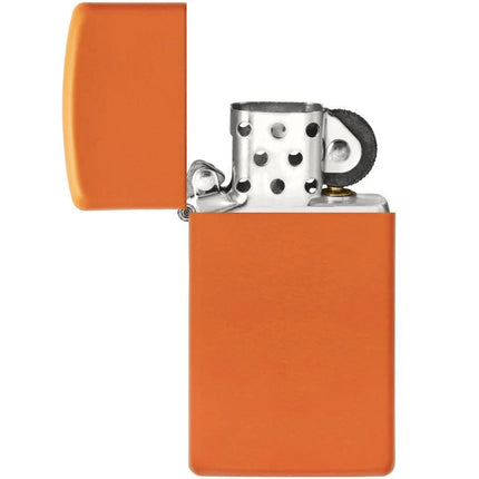 Zippo Lighter: Slim Orange Matte | 1631