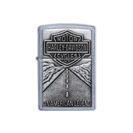 Zippo Lighter: Harley-Davidson® Bar and Shield on Street Chrome | 20229
