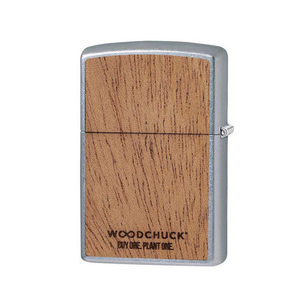 Zippo Lighter: Woodchuck USA Compass and Wood | 49055