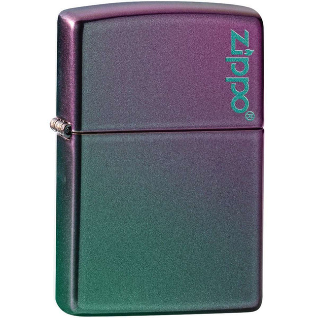 Zippo Lighter: Classic Iridescent with Zippo Logo | 49146ZL