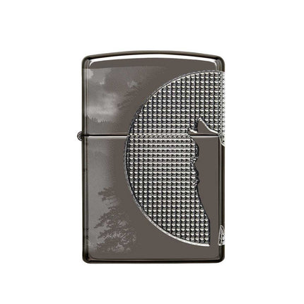Zippo Lighter: Armor Wolf Design | 49353