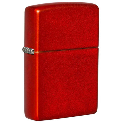 Zippo Lighter: Classic Metallic Red | 49475