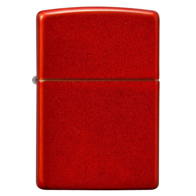 Zippo Lighter: Classic Metallic Red | 49475