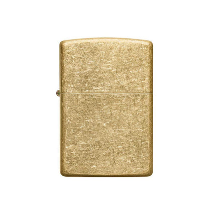 Zippo Lighter: Classic Tumbled Brass | 49477