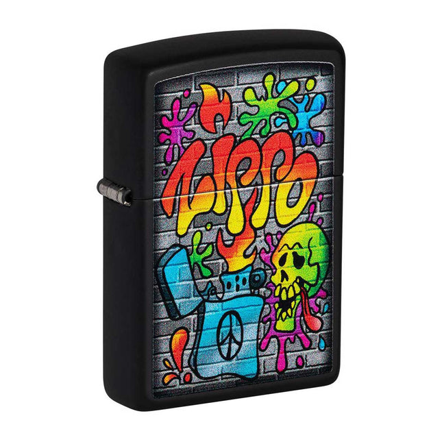 Zippo Lighter: Zippo Street Art Design | 49605
