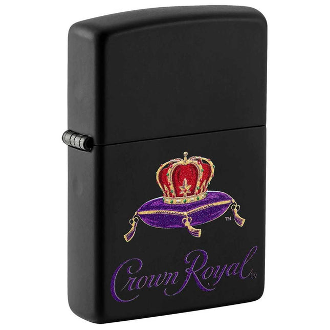 Zippo Lighter: Crown Royal Logo Design | 49754