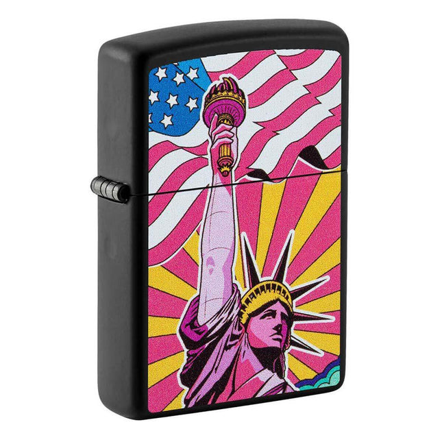 Zippo Lighter: Lady Liberty Design | 49784
