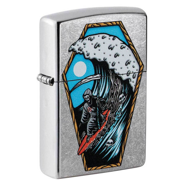 Zippo Lighter: Reaper Surfer Design | 49788