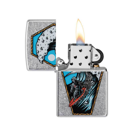 Zippo Lighter: Reaper Surfer Design | 49788