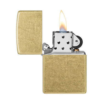 Zippo Lighter: Street Brass Classic | 48267