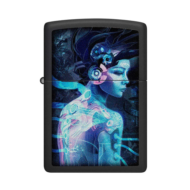 Zippo Lighter: Cyber Woman Design | 48517