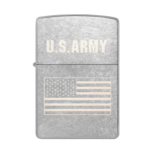 Zippo Lighter: U.S. Army and Flag | 48557