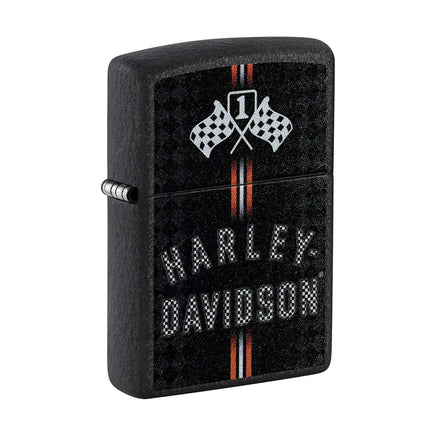 Zippo Lighter: Harley-Davidson® Flags Design | 48558