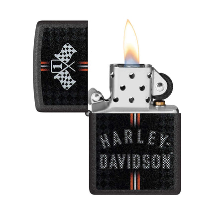 Zippo Lighter: Harley-Davidson® Flags Design | 48558