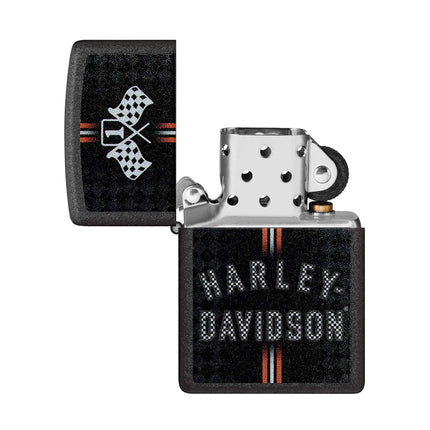 Zippo Lighter: Harley-Davidson® Flags Design | 48558