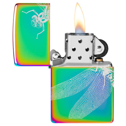 Zippo Lighter: Dragonfly Design with 360° Photo Image | 48591