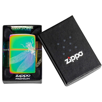 Zippo Lighter: Dragonfly Design with 360° Photo Image | 48591