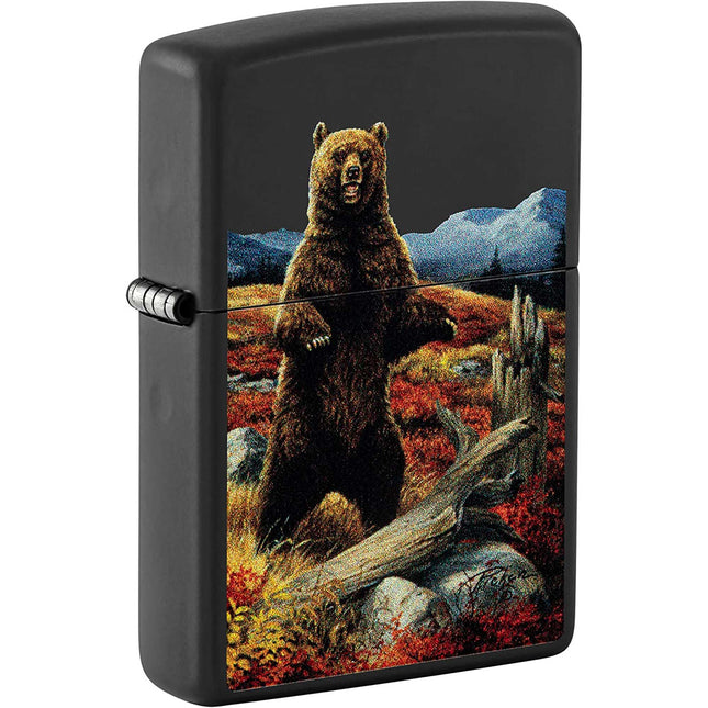 Zippo Lighter: Linda Pickens Bear Design | 48597