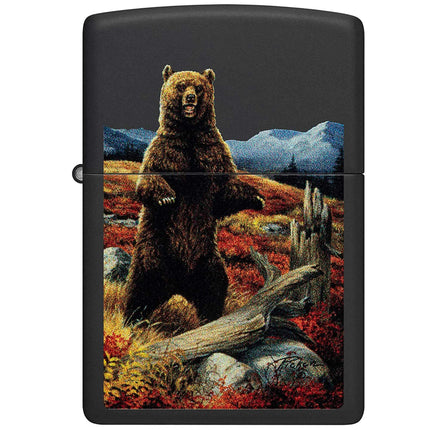 Zippo Lighter: Linda Pickens Bear Design | 48597