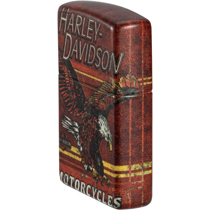 Zippo Lighter: Harley-Davidson® Eagle Design 540 Color | 48602