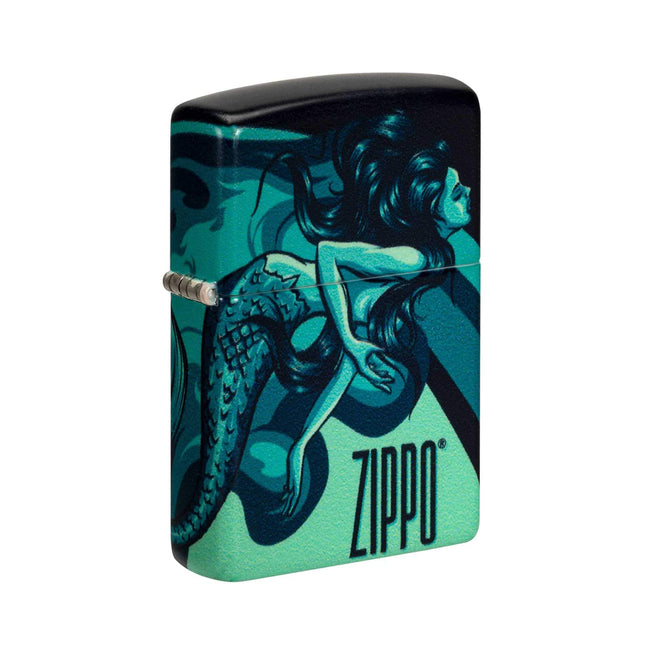 Zippo Lighter: Mermaid Design 540 Color | 48605