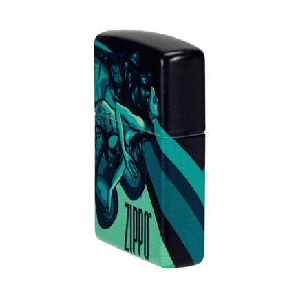 Zippo Lighter: Mermaid Design 540 Color | 48605