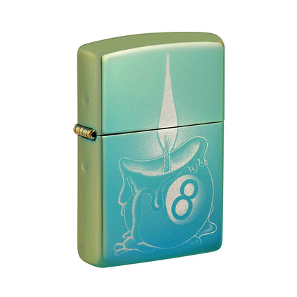 Zippo Lighter: Eight Ball Tattoo Design | 48615