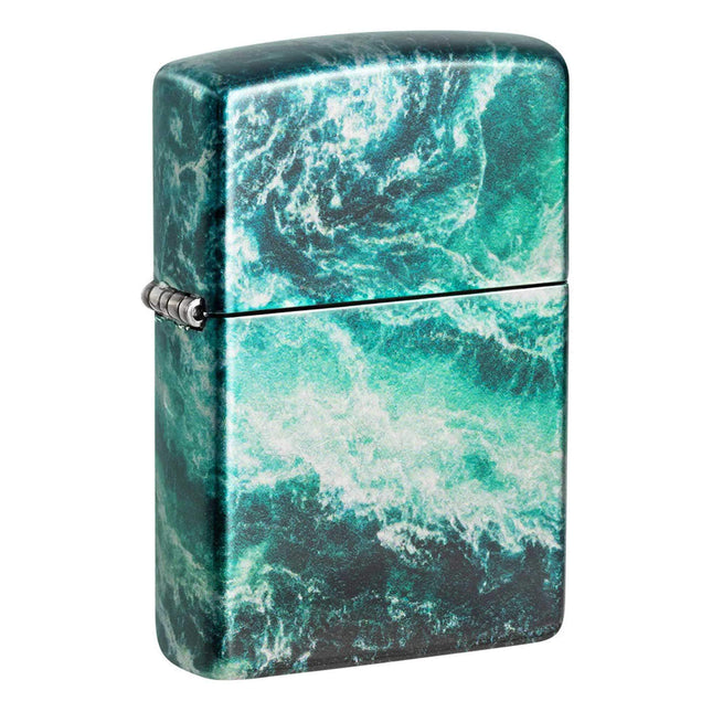 Zippo Lighter: Rogue Wave Design | 48621