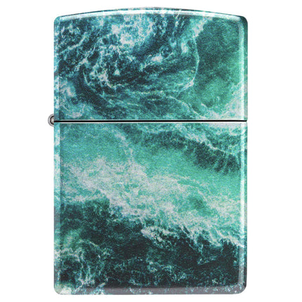 Zippo Lighter: Rogue Wave Design | 48621