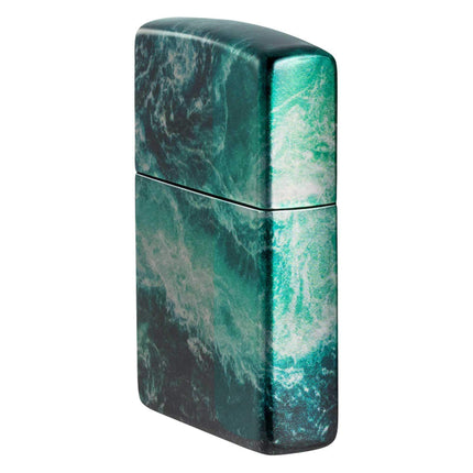 Zippo Lighter: Rogue Wave Design | 48621