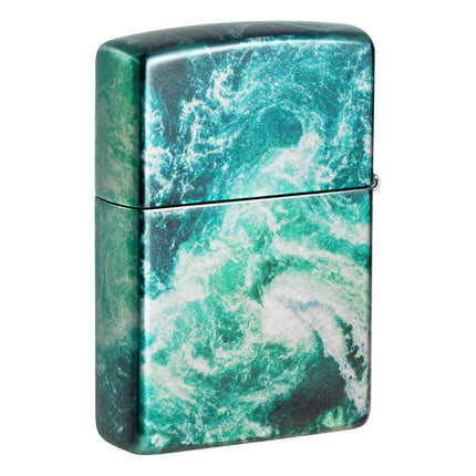 Zippo Lighter: Rogue Wave Design | 48621
