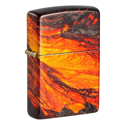 Zippo Lighter: Lava Flow Design | 48622