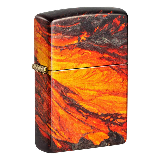Zippo Lighter: Lava Flow Design | 48622