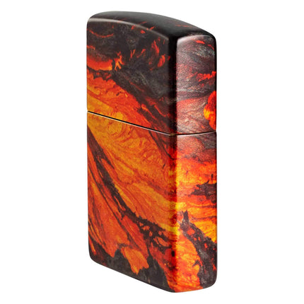 Zippo Lighter: Lava Flow Design | 48622