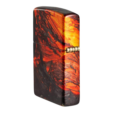 Zippo Lighter: Lava Flow Design | 48622