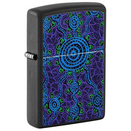 Zippo Lighter: John Smith Gumbula Black Matte | 48625
