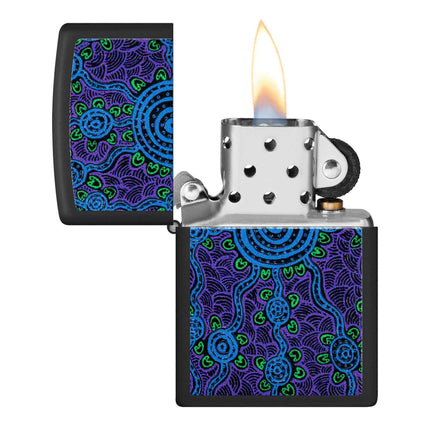 Zippo Lighter: John Smith Gumbula Black Matte | 48625