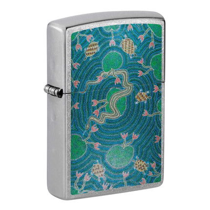 Zippo Lighter: John Smith Gumbula Chrome | 48626