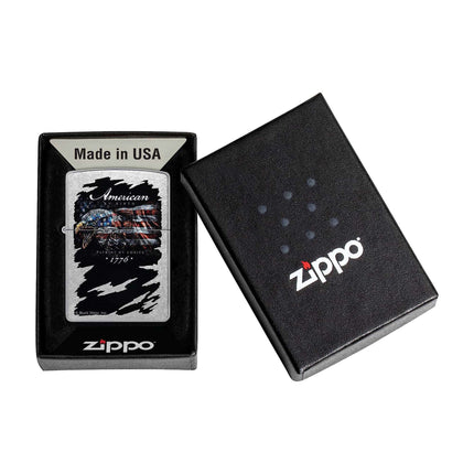 Zippo Lighter: Buck Wear Eagle Dotted | 48633