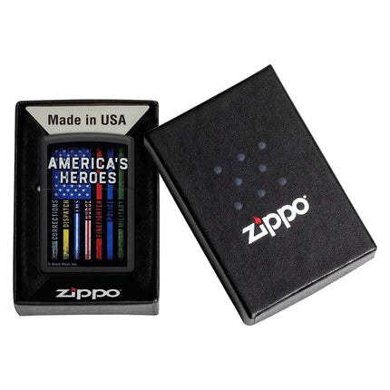 Zippo Lighter: Buck Wear American Heros | 48634