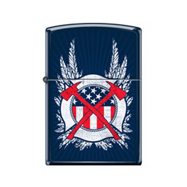 Zippo Lighter: Firefighter Design Blue | 239-051786
