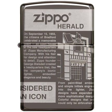 Zippo Lighter: Newsprint Design | 49049