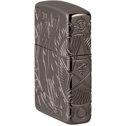 Zippo Lighter: Armor Wiccan Inspired Design | 49689