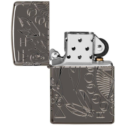 Zippo Lighter: Armor Wiccan Inspired Design | 49689