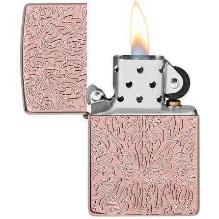 Zippo Lighter: Armor Carved Design | 49703