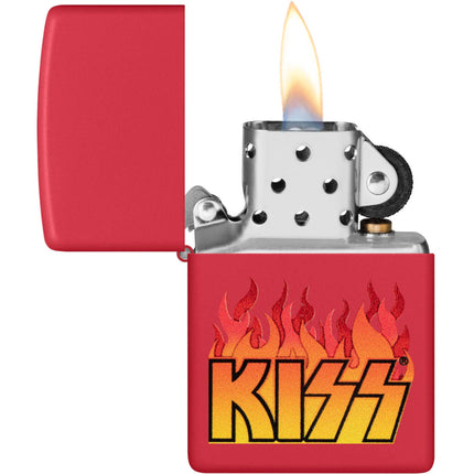 Zippo Lighter: Kiss Logo with Color Image | 48642