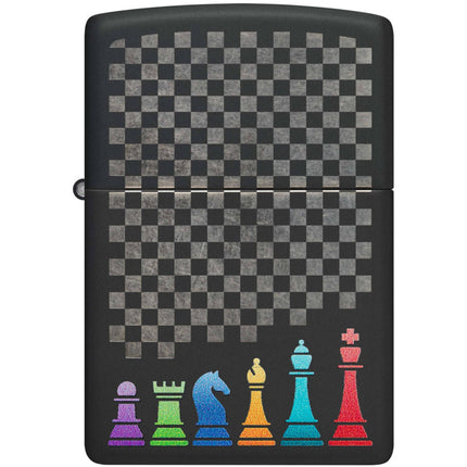 Zippo Lighter: Laser Engrave Chess Pieces | 48662