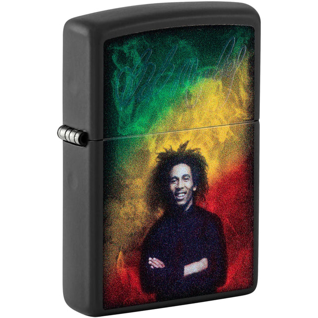 Zippo Lighter: Black Light Process Bob | 48674