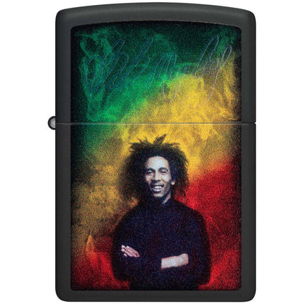 Zippo Lighter: Black Light Process Bob | 48674