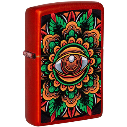 Zippo Lighter: Counter Culture Eye Design | 48678